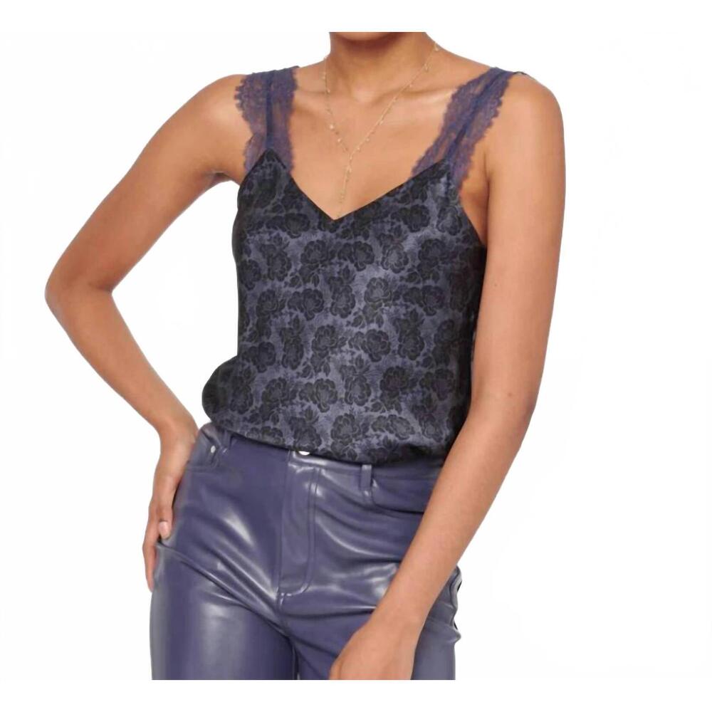 NEW CAMI NYC marlo cami top in stamped floral